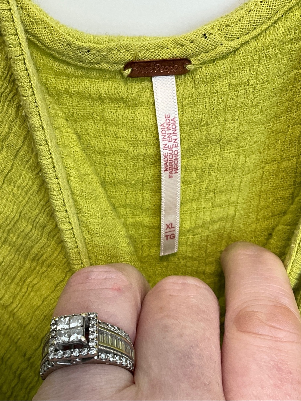 Free People Lime Green Tiered Maxi Dress - Picture 2 of 13